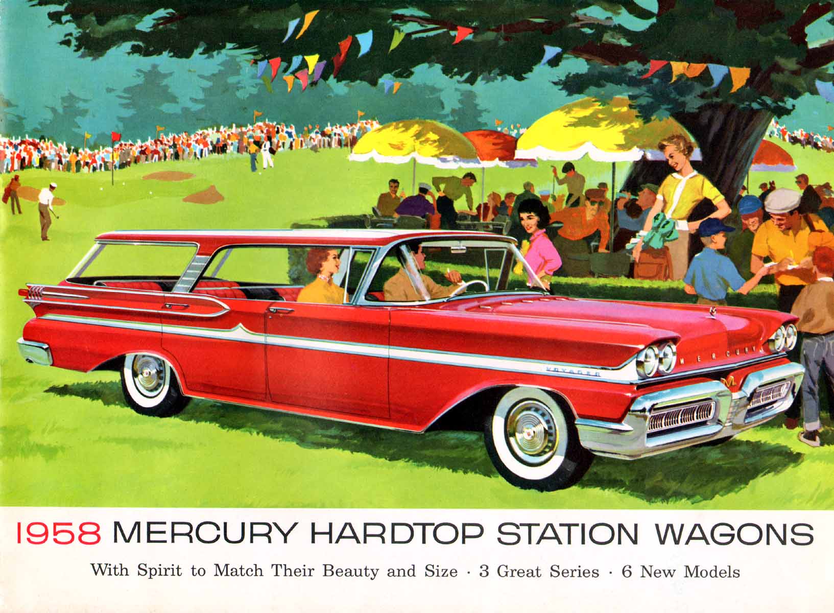 1958 Mercury Wagons Brochure